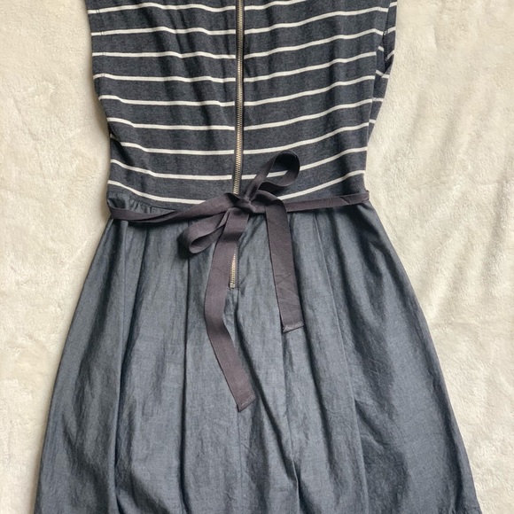 Women’s Grey Striped dress - Picture 2 of 2